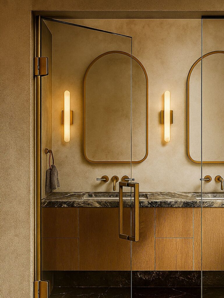 great bathroom lighting