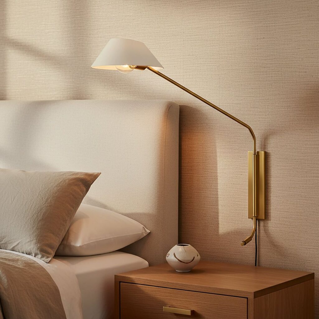 bedroom sconce lighting for relaxation