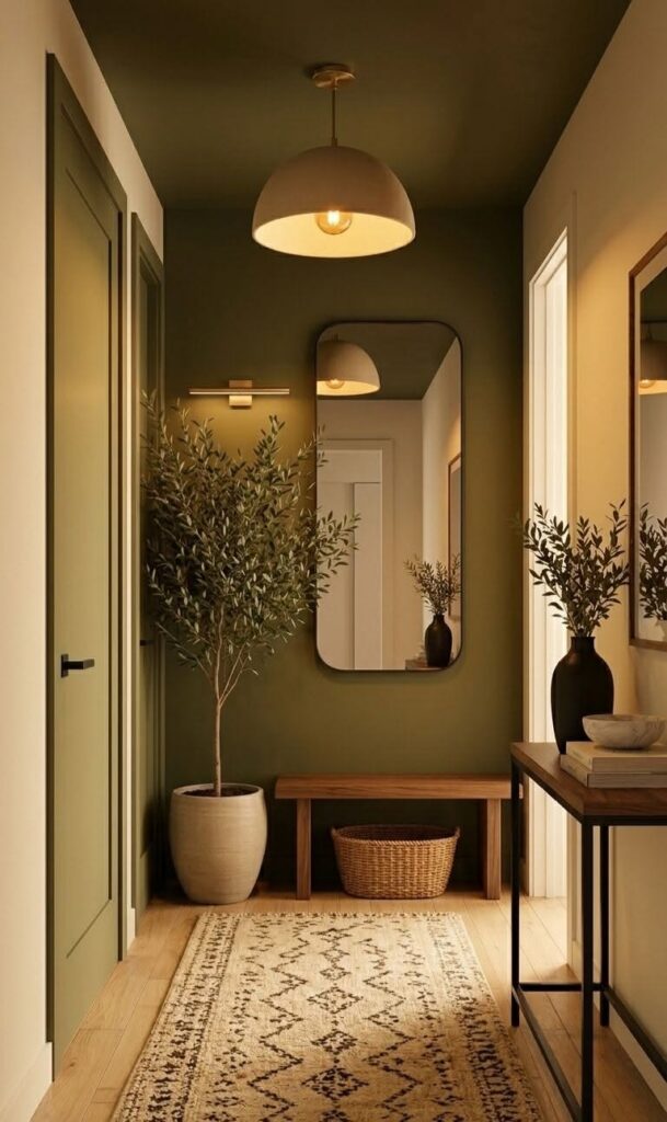 hallway lighting ideas layered lighting