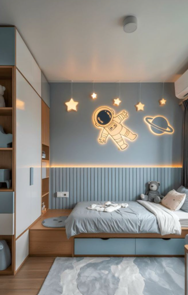kids' room lighting
