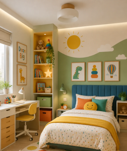 kids' room lighting